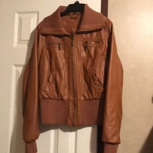 Leather Jacket Brown